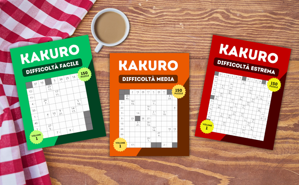 Scopri la Nuova Collezione di Libri di Kakuro: Un Viaggio nella Logica e nel Divertimento